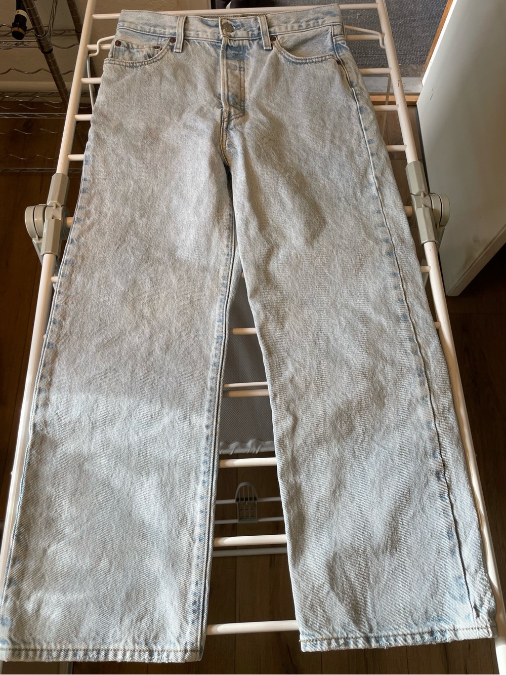 Levi’s Ribcage Straight Ankle Jeans – Ojai Shore – Size 28x27
